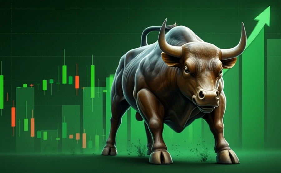 Sterling marches upwards with stock markets